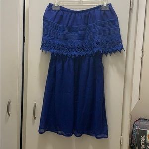 Honey Punch Strapless Dress